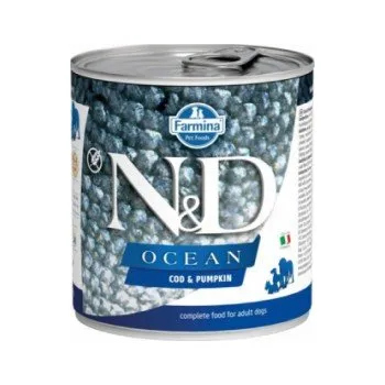 Krmivo pro psa N&D OCEAN Dog konz. Adult Codfish & Pumpkin 285 g