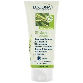 Sprchový gel Logona Šampon a Sprchový gel Silicium VEGETAL 200ml