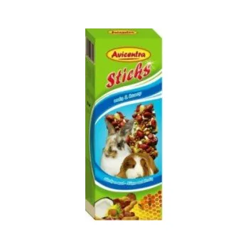 Volný čas Avicentra tyč králík, morče - ořech a kokos 2 ks 30. 9. 2020