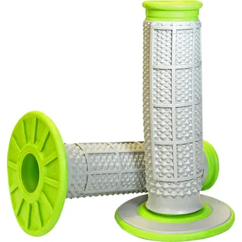 grip Motokrosové rukojeti - gripy RENTHAL TAPER zelené (Rukojeti na řidítka, ručky na moto)