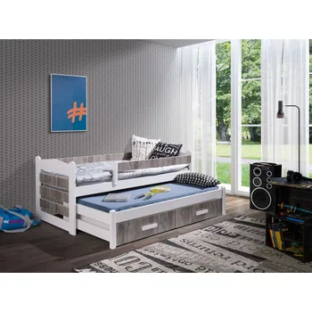 Nábytek MebloBed Rozkládací postel Tiago II s úložným prostorem 70x160 cm