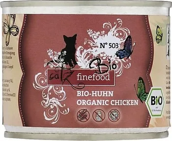 Krmivo pro kočku Catz Finefood Bio konzerva kuřecí maso 200 g