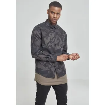 Pánská košile Camo Shirt - darkcamo L