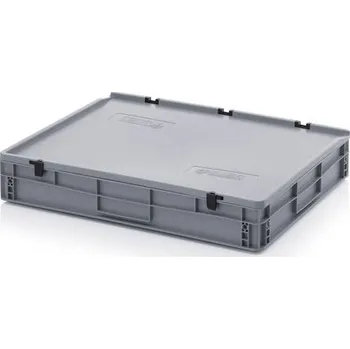 Zahradní úložný box Euro přepravka s víkem, 45l, 12 x 60 x 80 cm