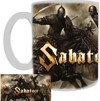 Sabaton - hrnek bílý - a