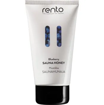 Tělový peeling Medový krém do sauny Rento - Borůvka, 150 ml