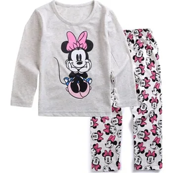 Minnie Mouse Minnie pyžamo šedé Věk: 4T, Motiv: šedé s růžovou Minnie