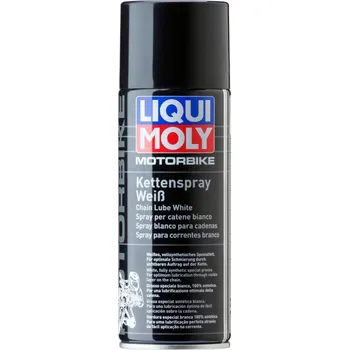 LIQUI MOLY bílý tuk na řetězy motocyklů ve spreji 400 ml (1591)