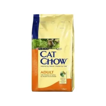 Pro kočku Purina Cat Chow Adult - kuře, krůta 1,5 kg
