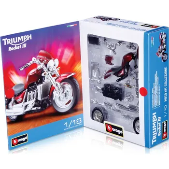 autíčko Bburago Kit motocykly 1:18 sada 24 ks