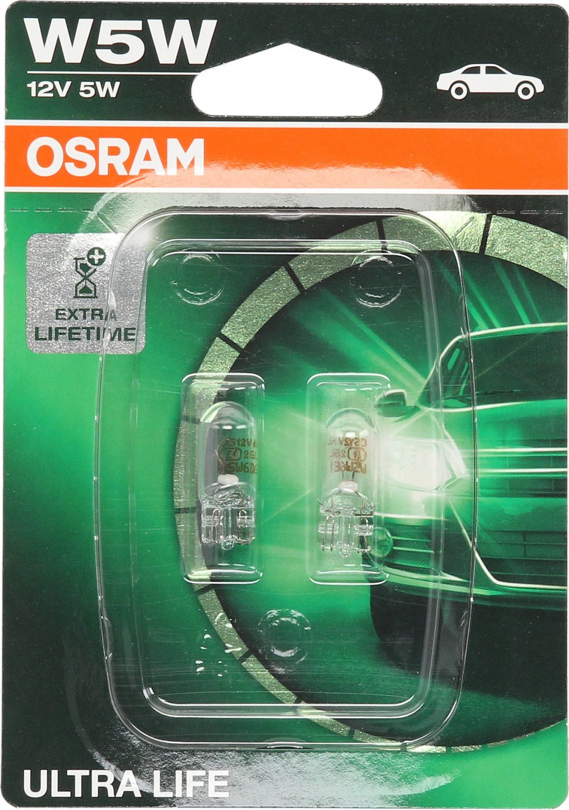 Žárovka Osram Ultra Life W5W 12V 5W W2.1x9.5d 