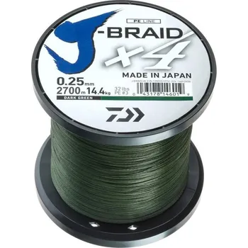 Daiwa - Pletená šnůra J-Braid X4 0,15/6,9kg
