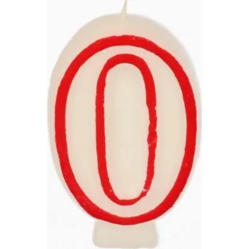 Svíčka Narozeninová svíčka číslo 0