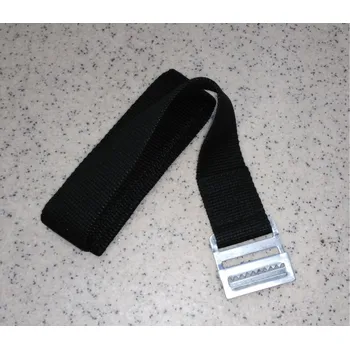 Jóga popruh s kovovou sponou