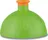Zdravá lahev kompletní víčko, zelené/oranžová zátka