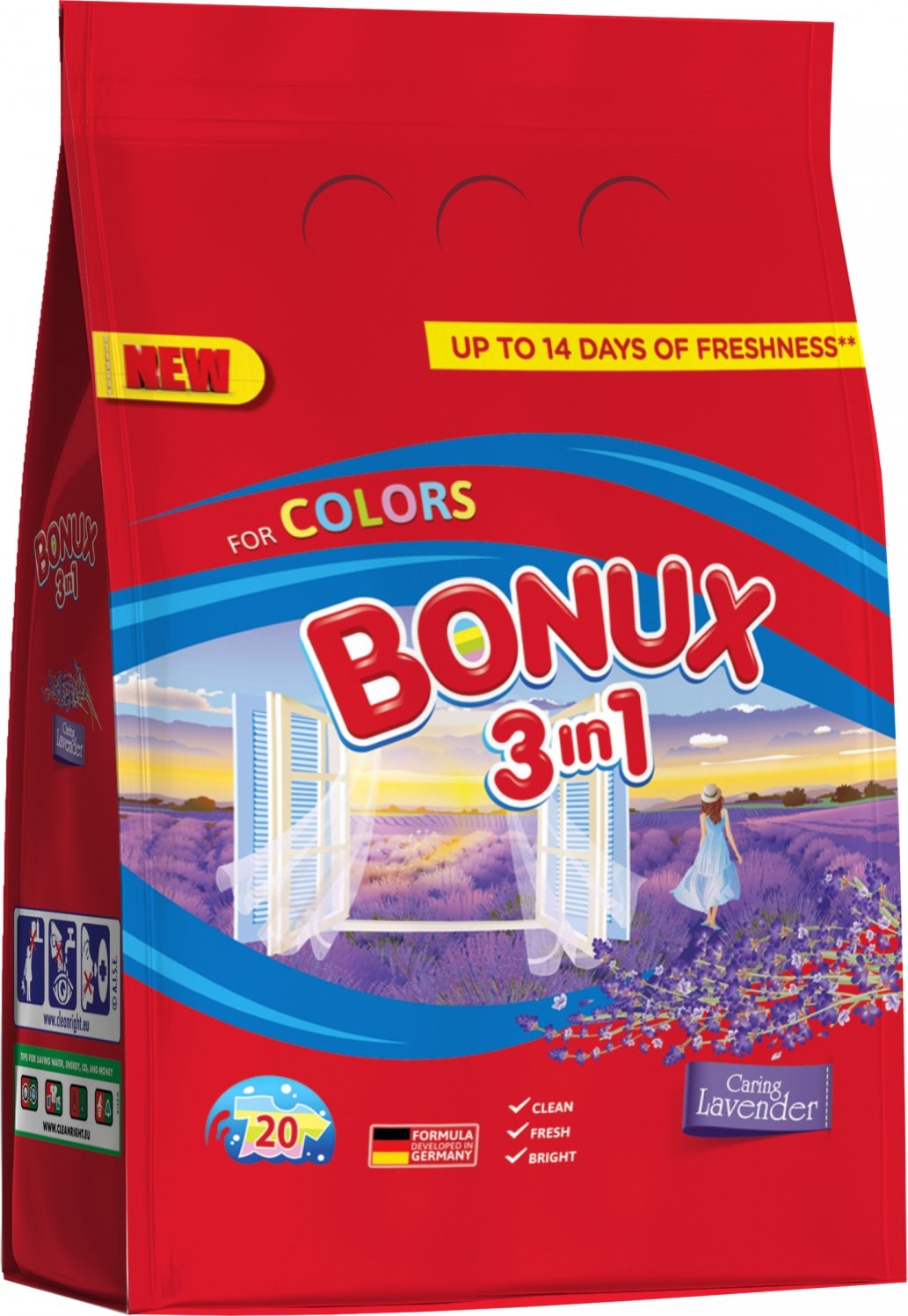 Bonux Color Lavender 1,5 kg od 113 Kč - Zbozi.cz