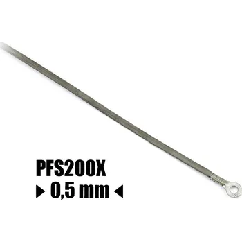 Příslušenství ke svářečce Řezací odporový drát ke svářečce PFS200X šířka 0.5mm délka 240mm