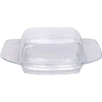 Dóza na potraviny Plastová dóza na máslo oblá 19x11,5 cm