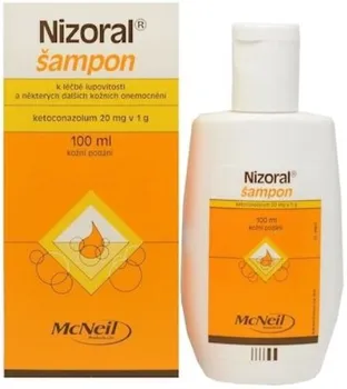 Lék na kožní problémy, vlasy a nehty Nizoral šampon 2%
