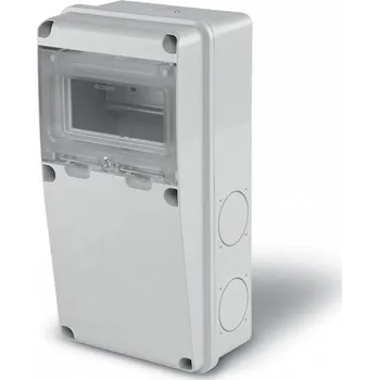 Rozvaděč 633.1010 633.1010 - zásuvková skříň ENERBOX bez otvorů - 6DIN SCAME