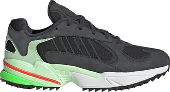 Pánské tenisky Adidas Yung-1 Carbon/Core Black/Glow Green