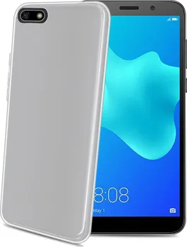 Pouzdro na mobilní telefon Celly Gelskin pro Huawei Y5 2018/Y5 Prime 2018 bezbarvé