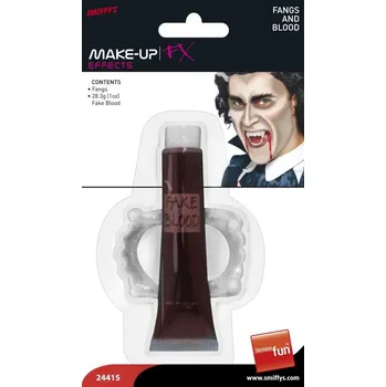 Smiffys Upíří zuby a umělá krev
