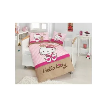 Povlečení Povlečení do postýlky Kočička a medvídek 90x130cm Matějovský povlečení