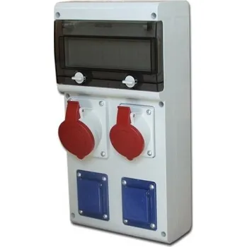 Rozvaděč 632.3122-012 632.3122-012 - zásuvková rozvodnice jištěná SCAME