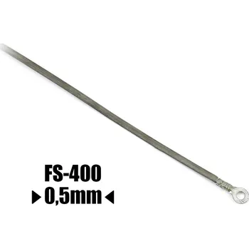 Příslušenství ke svářečce Řezací odporový drát ke svářečce FS-400 šířka 0.5mm délka 419mm