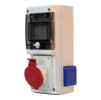 Rozvaděč 632.3W 632.3W - zásuvková rozvodnice nejištěná SCAME