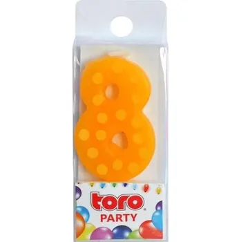 Svíčka U.T.C Dortová svíčka zapichovací číslice 8