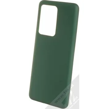 Telefonní příslušenství Forcell Jelly Matt Case TPU ochranný silikonový kryt pro Samsung Galaxy S20 Ultra tmavě zelená (forest green)