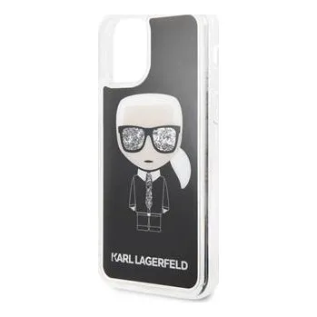 Pouzdro na mobilní telefon Pouzdro Karl Lagerfeld (KLHCN58ICGBK) Iconic TPU pro Apple iPhone 11 Pro Black