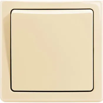 vypínač ABB 3557G-C07340 C1 Spínač kolébkový s krytem a rámečkem, řazení 7, krémová, Swing komplet 50SWC07C1