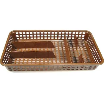 Příborník do zásuvky Alfa Plastik Plastový příborník úzký 38x21x5,5 cm