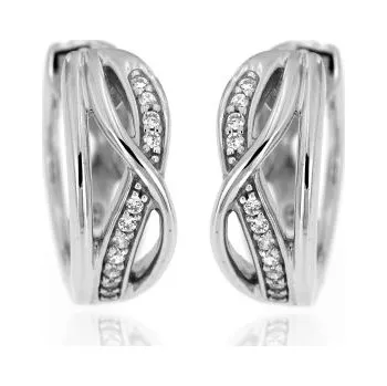 Šperk Zlatnictví U Kostela Stříbrné dámské proplétané kroužky 11568 409484720