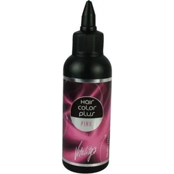 Barva na vlasy VITALITYS HCP Hair Color Plus gelová barva na vlasy vymývatelná Pink - růžová