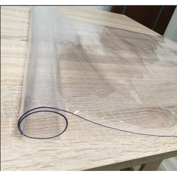 Stolování Mekke sklo Ubrus na stůl z měkkého skla 57x157 cm Ubrus: Fólie 2. jakost