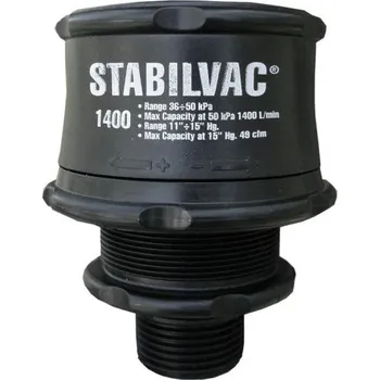 Pružinový regulační ventil STABILVAC pro vývěvu do 500 L/min, závit 1"