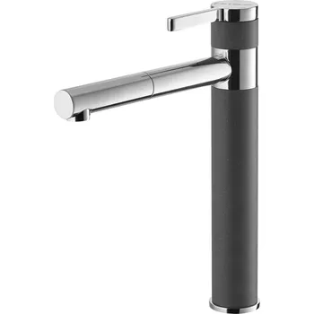 Vodovodní baterie Dřezová baterie Zina Steel G04