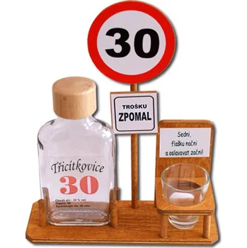 Žertovný předmět Dopravní značka 30 let