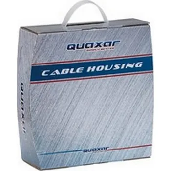 Lanko pro jízdní kolo Bowden řazení 4mm teflon černý Quaxar 1m