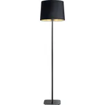 Ideal Lux 161716 stojací lampa Nordik 1x60W|E27 - černá + Sada inteligentní žárovky E14 s dálkovým ovladačem - RGB, WiZ