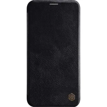 Pouzdro na mobilní telefon Nillkin Qin Book pro Apple iPhone 11 Pro Max černé