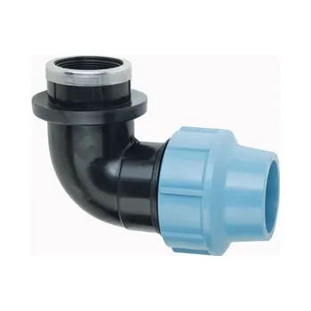 Vodovodní potrubí PE Koleno s vnitřním závitem, 110 mm x 4" - na polyetylen UNI1009111010
