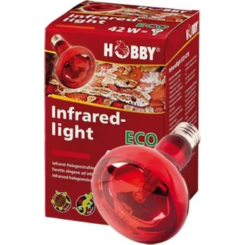 Osvětlení do terária HOBBY Žárovka Infraredlight Eco 42 W