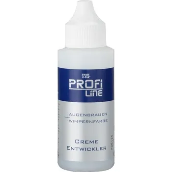 Barva na řasy a obočí PROFI LINE Peroxid Krémový oxidant pro barvy na obočí a řasy 3% 50ml