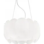 závěsné svítidlo Ideal lux Ovalino SP5 074139 5x60W E27 - moderní design + STOLNÍ OTOČNÝ VENTILÁTOR BERGEN - NASTAVITELNÝ, BÍLÝ