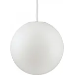 venkovní závěsný lustr Ideal Lux Sole Big SP1 136011 1x60W E27 - bílá + Sada inteligentní žárovky E14 s dálkovým ovladačem - RGB, WiZ